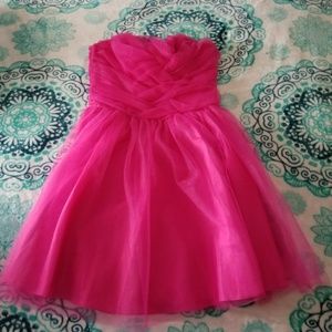 Hot Pink/ Magenta Homecoming/Prom Dress